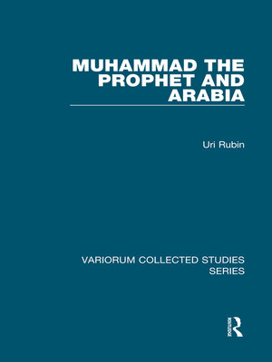 cover image of Muhammad the Prophet and Arabia